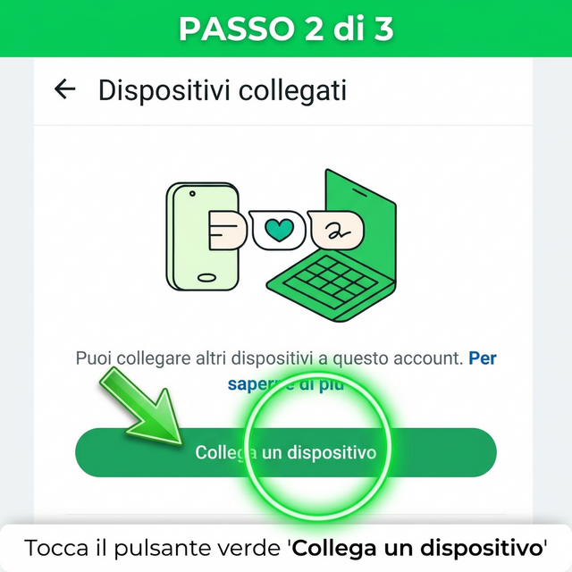Passo 2: Collega un dispositivo